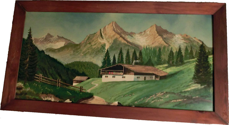 Bergfrieden - eine schöne Idylle