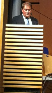 Bürgermeister Heckner bei seiner Neujahrsansprache