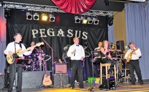 Die Band Pegasus traf den richtigen Ton bei den Besuchern.