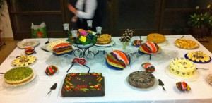 Das selbst gemachte Nachspeisenbufett. Ein Gedicht.