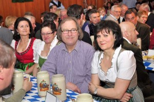 MdL Jutta Widmann, Frau und Herr Kell Brauerei Wittmann, Heidi Heckner