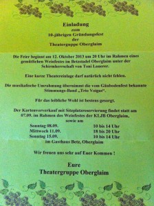 Theraterjubiläum